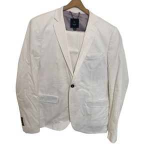 Avail Stain White Suit
